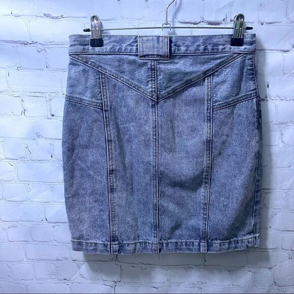 We The Free Denim Miniskirt 25 - Picture 2 of 3